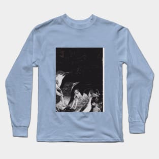 Boy with birds Long Sleeve T-Shirt